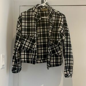 Checkered jacket